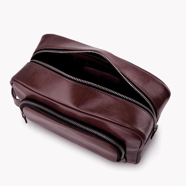 Косметичка Чоловіча SK04 Коричнево-бордовий SK04-brown-maroon фото