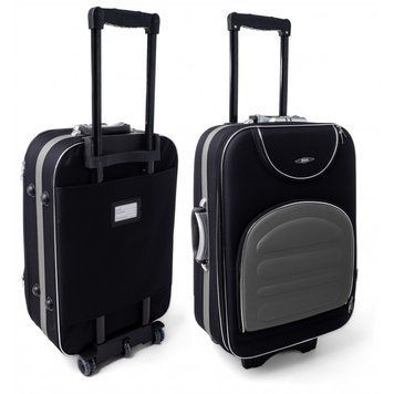 Валіза Велика RGL 801 XL Тканинна Чорна з графітовим RGL-801-XL-black-graphite фото