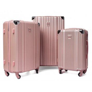 Валіза Велика RGL 735 XL ABS Трояндовий червоний RGL-735-XL-rose-red фото