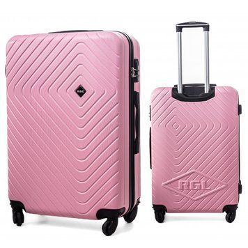 Валіза Велика RGL 741 L ABS Пудрово-рожевий RGL-741-L-powder-pink фото