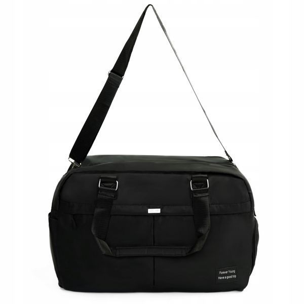 Тканинна дорожня сумка Solier SM04 VEA Чорна slr-sm04-vea-black фото