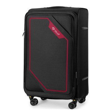 Валіза Велика Мʼяка 29' XL STL2240 Чорний/Червоний STL2240-29-black-red фото