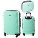 Комплект Валіза Велика і Косметичка RGL 720 L ABS Мʼятний RGL-720-L-set-mint фото