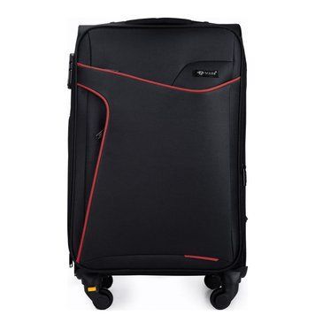 Валіза Велика Мʼяка 29' XL STL1651 Чорний/Червоний STL1651-29-black-red фото