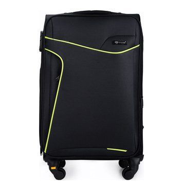 Валіза Велика Мʼяка 29' XL STL1651 Чорний/Зелений STL1651-29-black-green фото